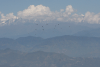 Black Kites Circling Mountain