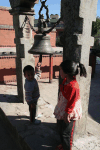 Children Ringing Bell