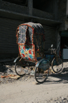 Colorful Bicycle Rickshaw