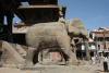 Elephant Statue Front Vishwanath
