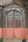 Carved Door Inside Palace