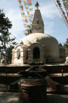 Smaller Stupa Couple Vajras