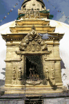 Gilded Shrines Stupa Swayambhunath