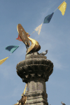 Peacock Symbol Lakshmi Swayambhunath