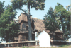 Old Wooden Church Across