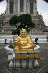 Gilded Sitting Buddha
