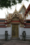 Lavishly Decorated Door Wat