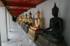 Row Buddha Statues Wat