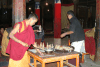 Monk Making Yak Butter