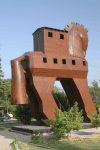 Re-creation Trojan Horse Entrance
