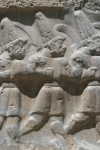Close-up Gods Larger Relief