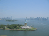 Statue Liberty Manhattan Stearman